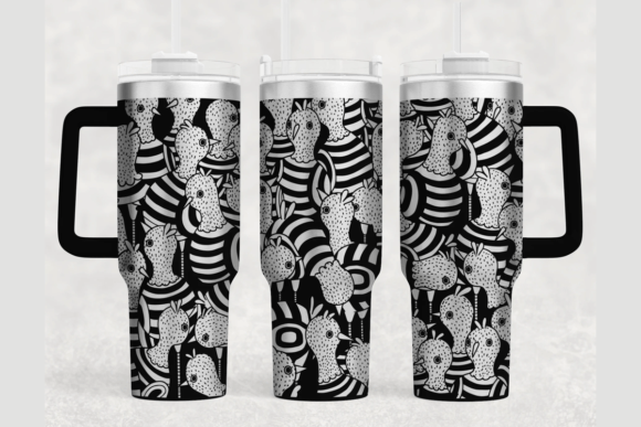 Baby Birds 40oz Laser Tumbler Wrap SVG