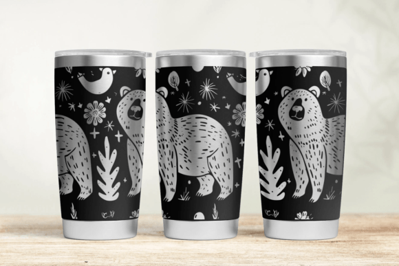 Bear Tumbler Wrap SVG Review