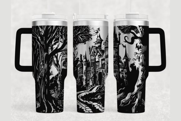 Elven 40oz Laser Tumbler Wrap SVG