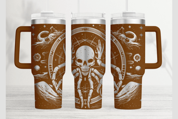 Monster 40oz Laser Tumbler Wrap SVG