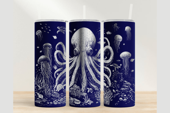 Octopus 20oz Laser Tumbler Wrap SVG Review