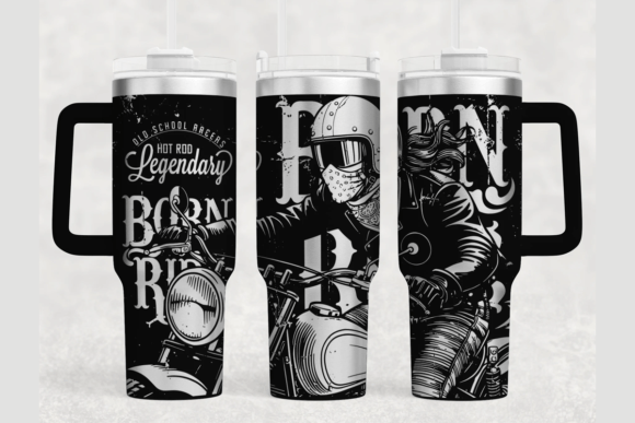 Rider Life 40oz Laser Tumbler Wrap SVG